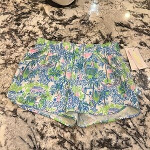 NWT Lilly Pulitzer Backcourt Shorts UPF 50 +